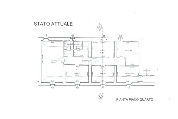 planimetria - Ufficio Pesaro (PU)  